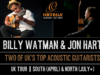 Watman and Hart unite for UK dates