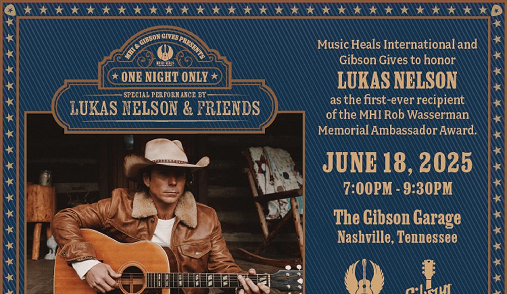 MHI Lukas Nelson & Friends June 18 Nashville Event Poster